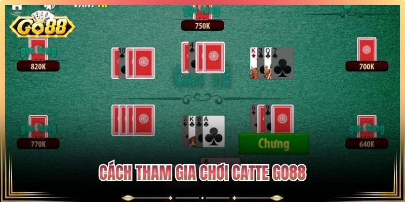 Cách tham gia chơi Catte Go88