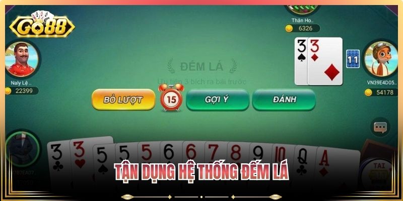 Tận dụng hệ thống đếm lá